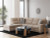 Benchcraft Olten Mocha 2-Piece Sectional with Chaise 31304/17/66