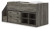 Ashley Frandern Gray Twin Loft Bed with Bookcase and Drawer Storage
