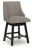 Ashley Neymorton Dark Grayish Brown Counter Height Barstool (Set of 2) D618-324