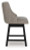 Ashley Neymorton Dark Grayish Brown Counter Height Barstool (Set of 2) D618-324