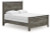 Ashley Frandern Black Gray Queen Panel Bed