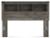 Ashley Frandern Gray Queen Bookcase Headboard