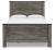 Ashley Frandern Black Gray Full Panel Bed with Storage