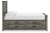 Ashley Frandern Black Gray Full Panel Bed with Storage