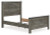 Ashley Frandern Black Gray Full Panel Bed