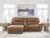 Ashley Silverbrooke Caramel 3-Piece Power Reclining Sectional with Chaise Ashley Silverbrooke Caramel 3-Piece Power Reclining Sectional with Chaise