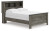 Ashley Frandern Gray Full Bookcase Panel Bed