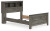 Ashley Frandern Gray Full Bookcase Panel Bed