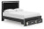 Ashley Birmonton Black Queen Upholstered Panel Storage Bed Ashley Birmonton Black Queen Upholstered Panel Storage Bed