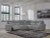 Ashley ModMax II Salt and Pepper 5-Piece Power Reclining Sectional 65906/46/57(2)/58/62