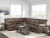 Ashley Whitlock Umber 3-Piece Sectional 27705/46/56/66
