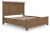 Ashley Vandenmore Medium Brown California King Panel Storage Bed