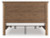 Ashley Vandenmore Medium Brown California King Panel Storage Bed