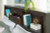 Ashley Vanmore Dark Brown King Storage Bed