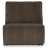 Ashley Top Tier Chocolate 4-Piece Reclining Sectional with Chaise