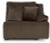 Ashley Top Tier Chocolate 4-Piece Reclining Sectional with Chaise
