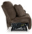 Ashley Top Tier Chocolate 4-Piece Reclining Sectional with Chaise
