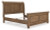 Ashley Vandenmore Medium Brown California King Sleigh Bed
