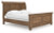 Ashley Vandenmore Medium Brown California King Sleigh Bed