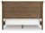 Ashley Vandenmore Medium Brown California King Sleigh Bed