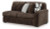 Ashley Midnight-Madness Chocolate 3-Piece Sectional with Chaise