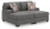 Benchcraft Newellen Hemp 2-Piece Super Chaise