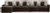 Ashley Midnight-Madness Chocolate 3-Piece Sectional with Chaise 98104/16/17/34