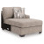 Ashley Newellen Greystone 2-Piece Super Chaise