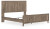Ashley Keithland Brown King Panel Bed