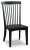 Ashley Chadworth Black Dining Chair (Set of 2) D824-05