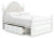 Ashley Maylilly White Full Upholstered Panel Storage Bed Ashley Maylilly White Full Upholstered Panel Storage Bed