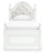 Ashley Maylilly White Twin Upholstered Panel Bed Ashley Maylilly White Twin Upholstered Panel Bed