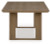 Ashley Serene Bay Dark Brown Outdoor Dining Table and 6 Chairs