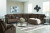 Ashley Top Tier Alloy 6-Piece Sectional with Recliner 92706/05/19/41/46/57/77/25