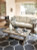 Ashley Beachcroft Black Light Gray Outdoor Sofa with Coffee Table and End Table