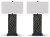 Ashley Bartlen Black Gold Finish 2-Piece Table Lamp Set