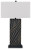 Ashley Bartlen Black Gold Finish 2-Piece Table Lamp Set