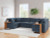 Ashley Modmax Granite 6-Piece Sectional with Ottoman 92104/16/46(3)/57/77/08