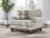 Ashley Stoughton Sandstone Chair and Ottoman