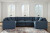 Ashley Modmax Granite 6-Piece Sectional with Ottoman 92104/17/27/46(3)/77/08