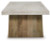 Ashley Brendalhouse Light Brown Coffee Table with 1 End Table
