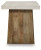 Ashley Brendalhouse Light Brown Coffee Table with 1 End Table