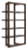 Ashley Breckington Dark Brown Home Office Desk with Chair and Storage