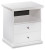 Ashley Bostwick Shoals White Twin Panel Bed with Dresser and Nightstand
