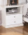 Ashley Bostwick Shoals White Queen Panel Bed with Mirrored Dresser, Chest and Nightstand