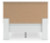 Ashley Bostwick Shoals White Queen Panel Bed with Dresser and Nightstand
