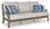 Ashley Rainier Ranch Brown Beige Outdoor Sofa and Loveseat Ashley Rainier Ranch Brown Beige Outdoor Sofa and Loveseat