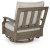 Ashley Rainier Ranch Brown Beige Outdoor Sofa and 2 Chairs with Coffee Table