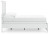 Ashley Bostwick Shoals White Full Panel Bed with Dresser and Nightstand