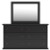 Ashley Maribel Black Full Panel Bed with Mirrored Dresser